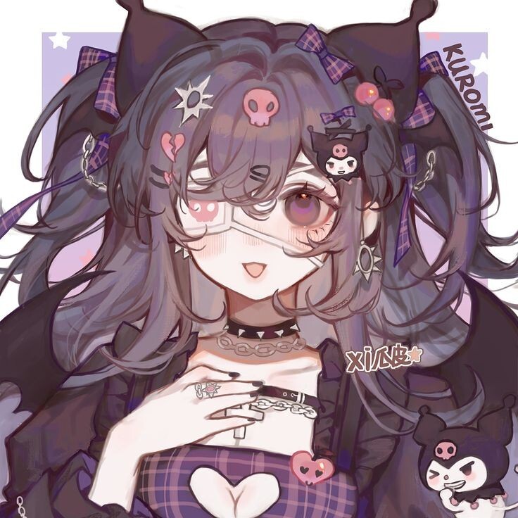 Cute Kuromi Anime Girl Pfp