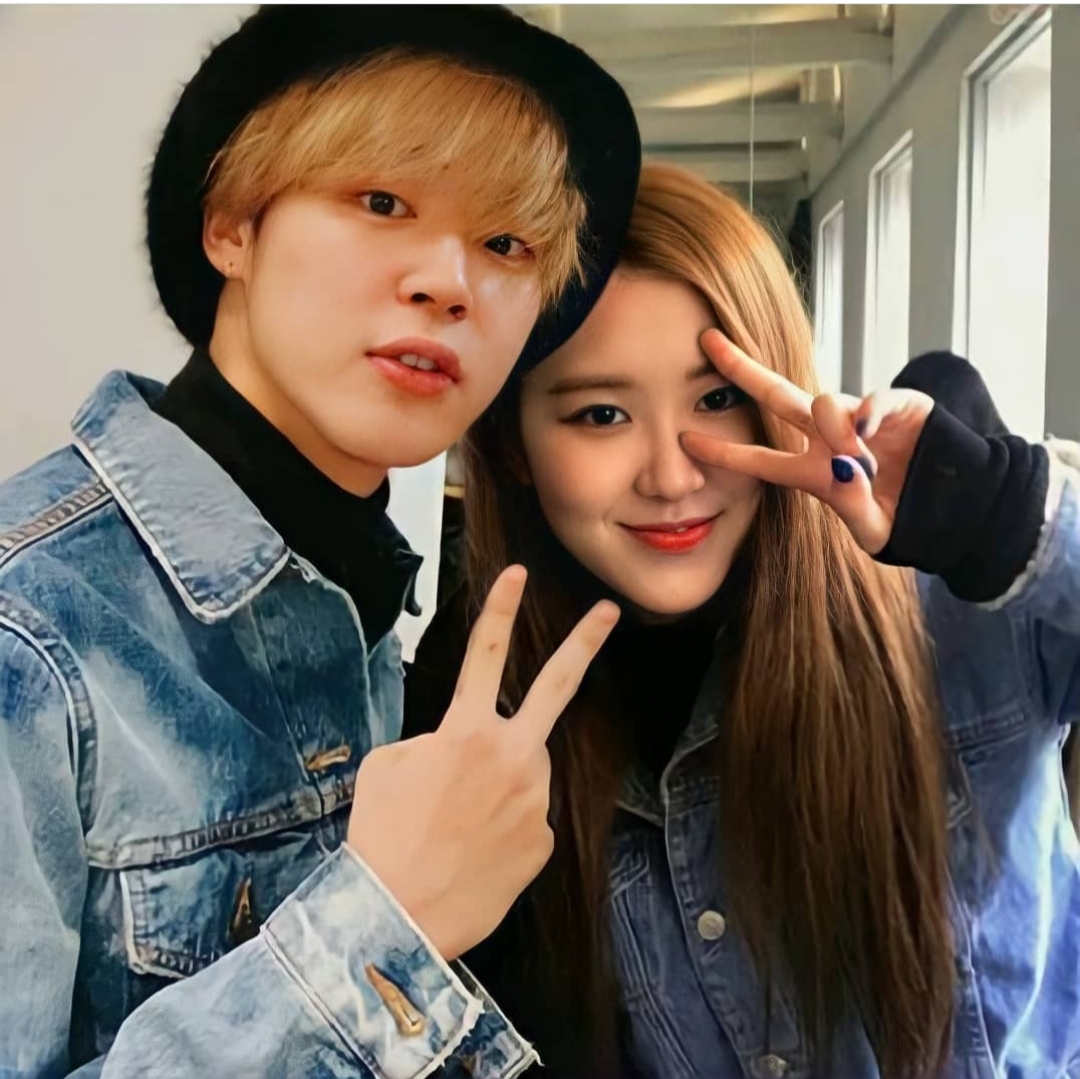 Jimin et rose
