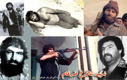 شهید شاهرخ ضرغام ملقب به حر انقلاب اسلامی - عکس ویسگون